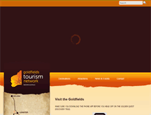 Tablet Screenshot of goldfieldstourism.com.au